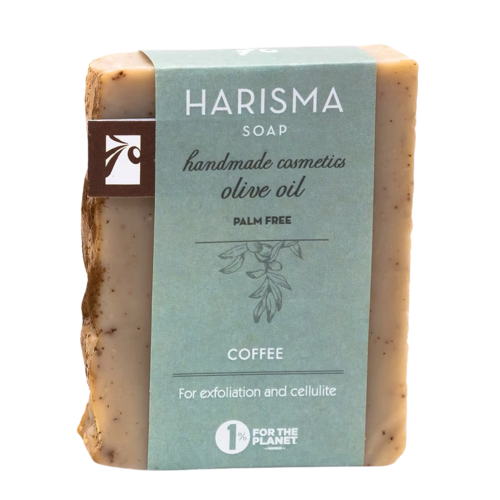 Natural Olive Oil Coffee Soap by Harisma