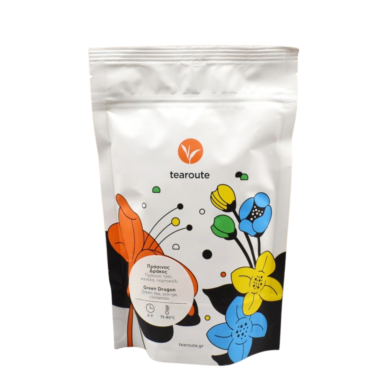 Tearoute Green Dragon Tea – Green Tea with Orange & Cinnamon