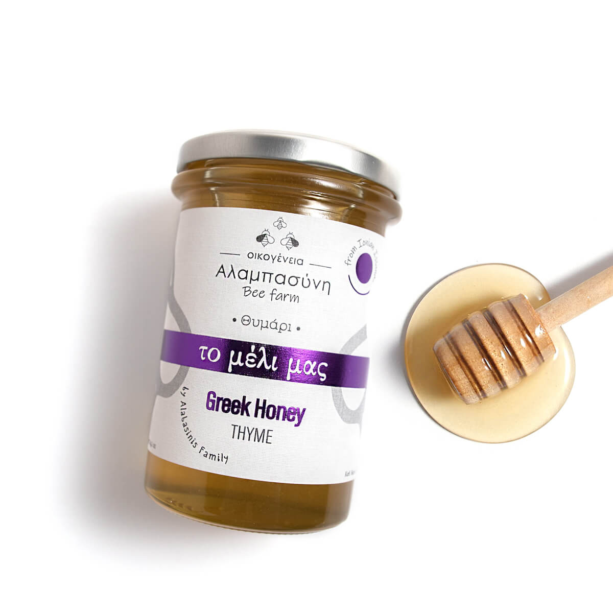 Alabasinis Thyme Honey – Natural Antiseptic Energizing Premium Honey
