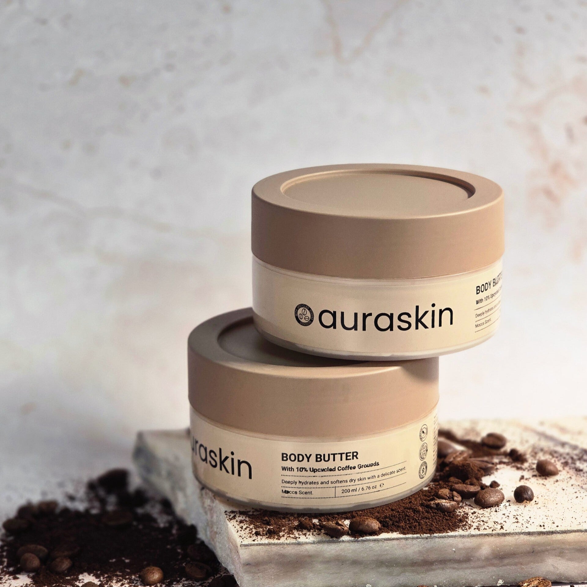 Auraskin Body Butter – Mocha Energize 200ml