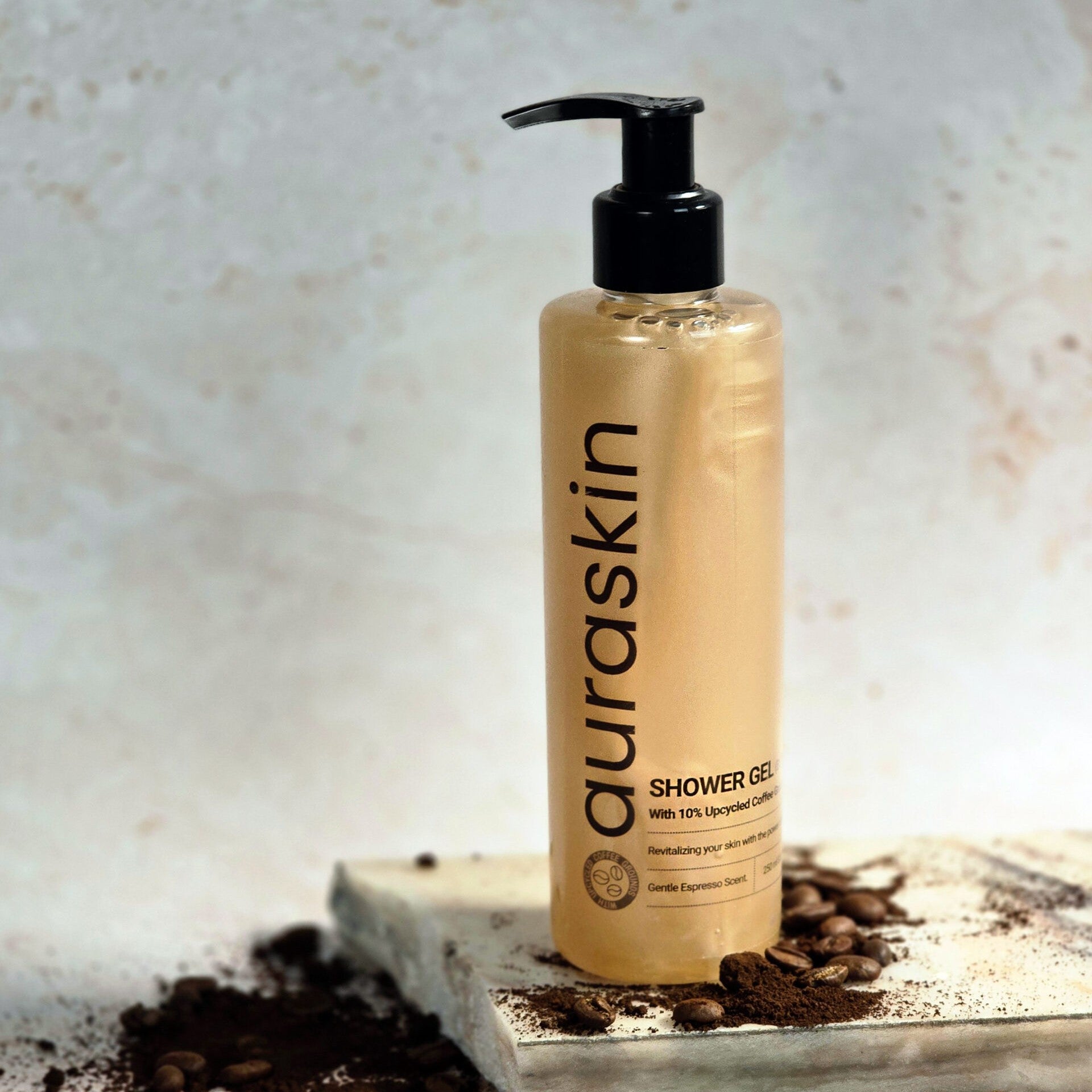 Auraskin Shower Gel – Espresso 250ml