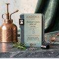 Natural Olive Oil Harisma Activated Charcoal Soap with Essential Oils