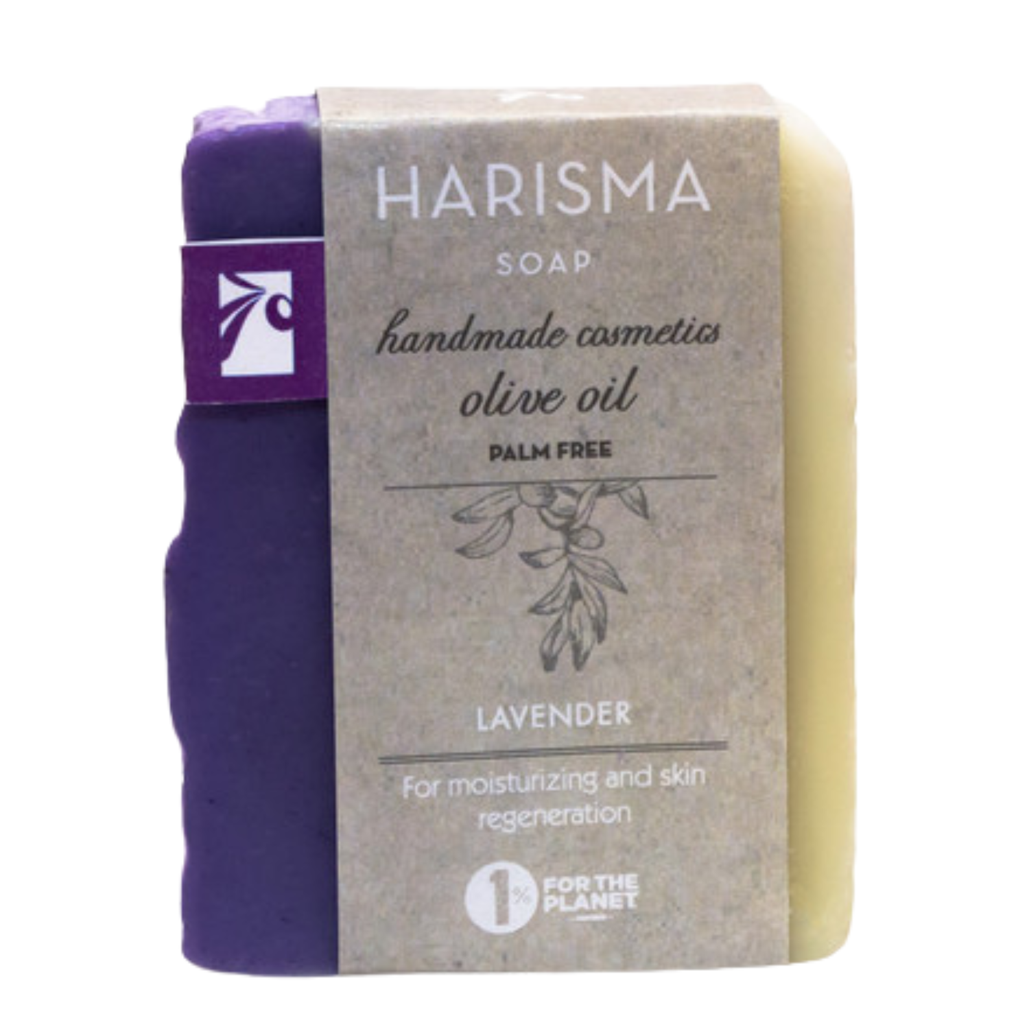 Natural Olive Oil Soap – Lavender by Harisma