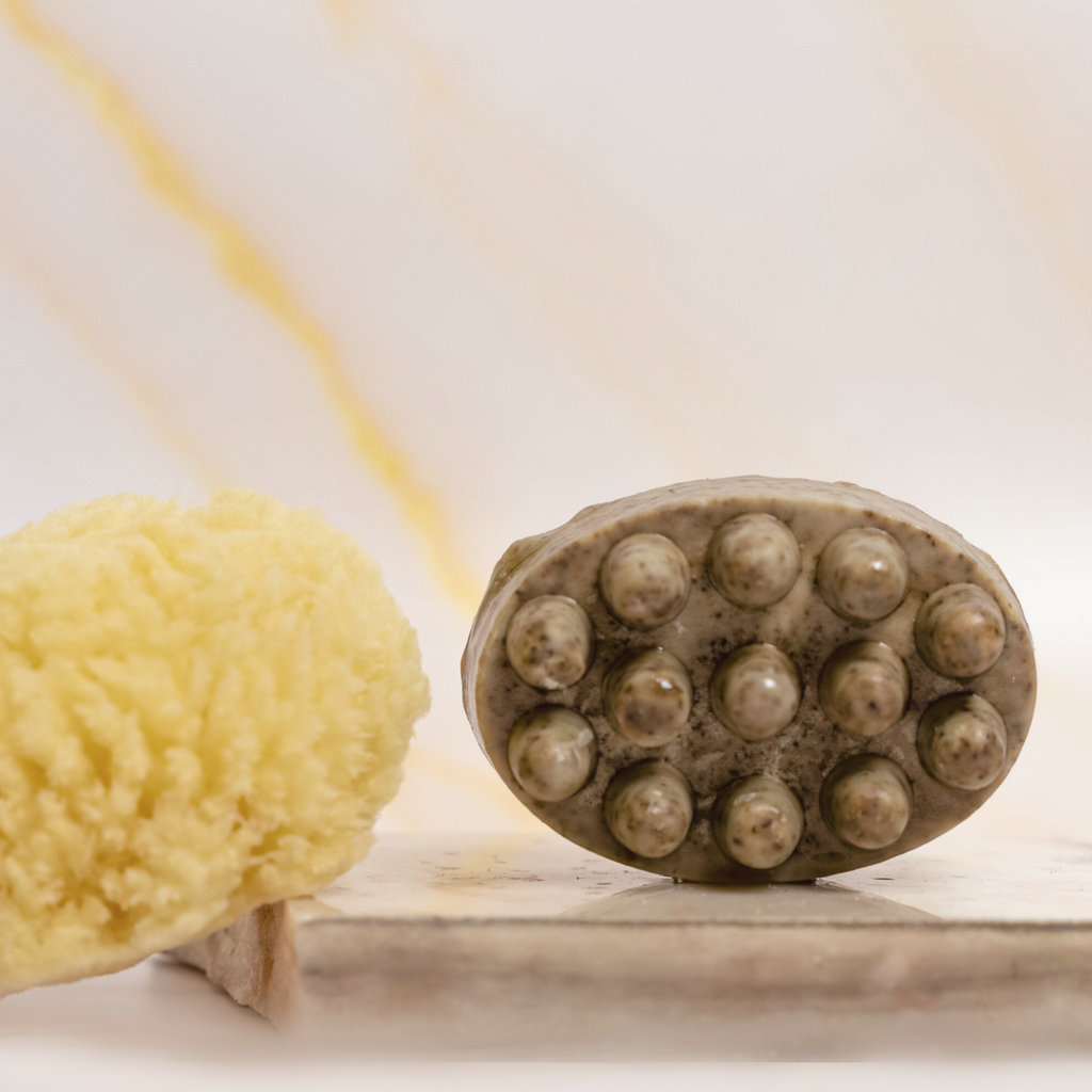 Auraskin Coffee Massage Soap Bar – 140g