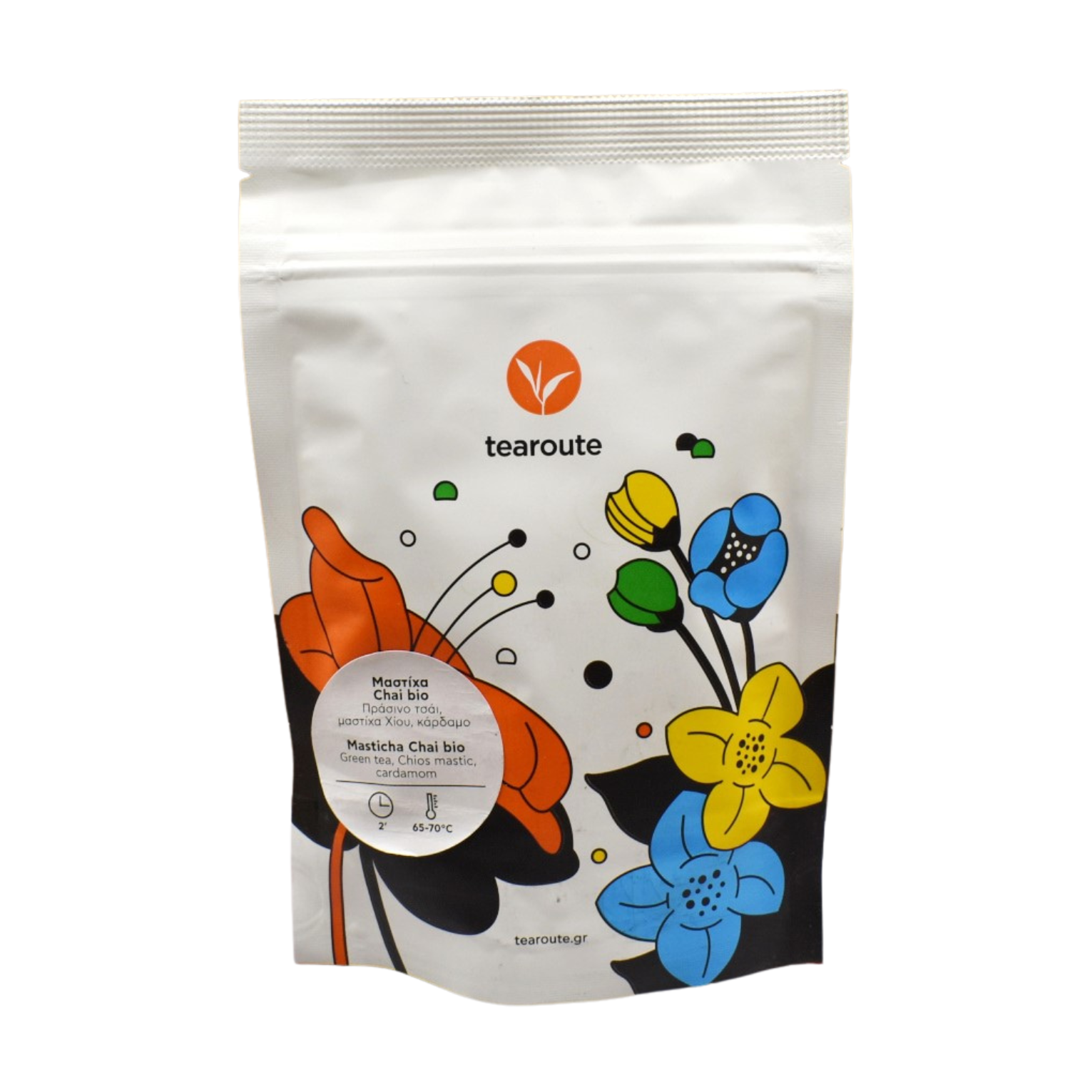 Tearoute Masticha Chai Bio Tea – Green Tea with Chios Mastic & Cardamom