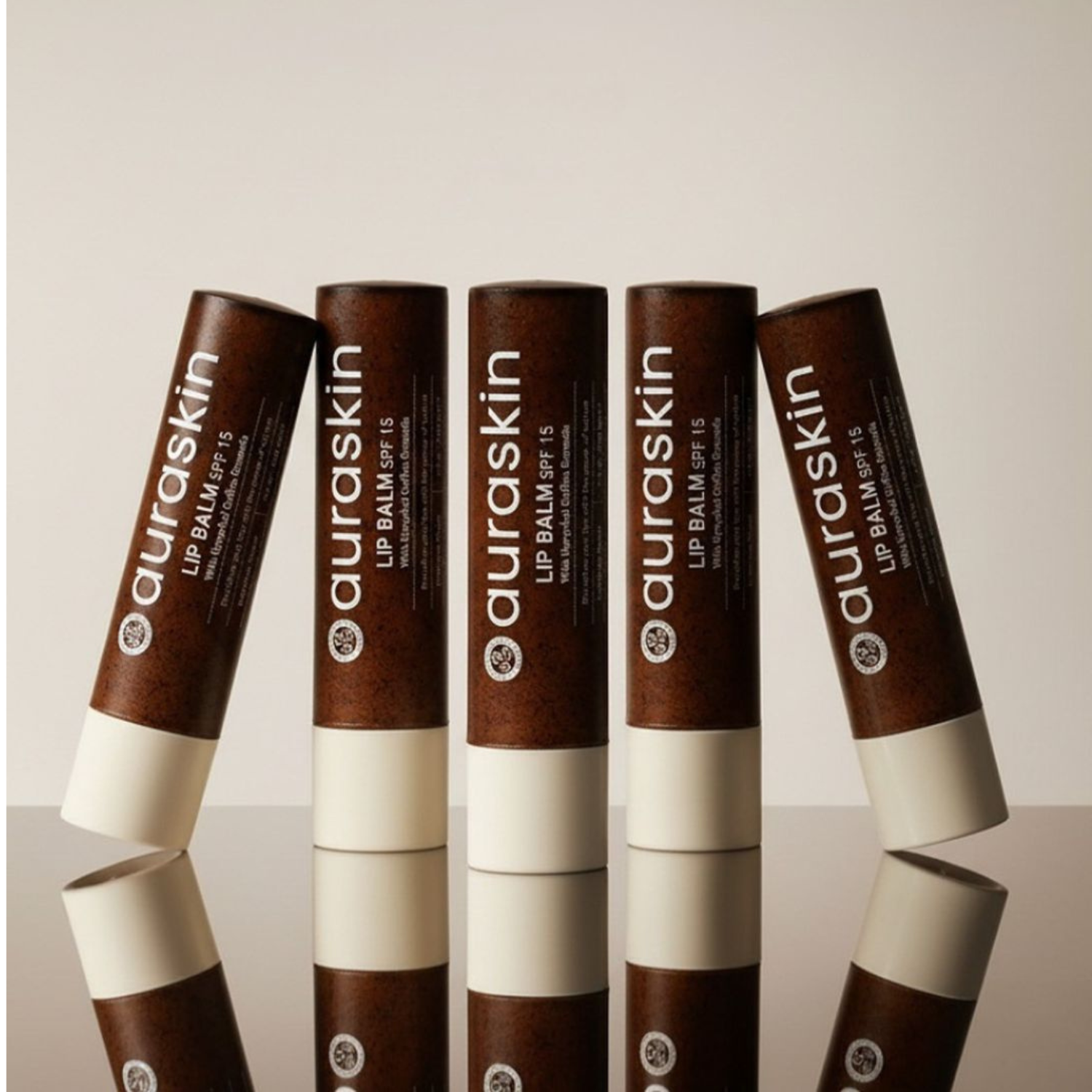 Auraskin Coffee Infused Lip Balm – Hydrating & Smoothing Care