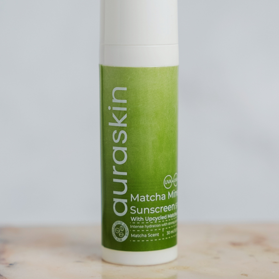 Auraskin Matcha Mineral Sunscreen SPF 50