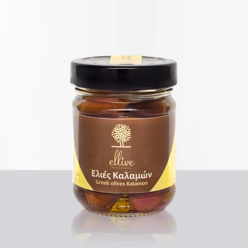 Ellive Kalamata Olives – Premium Greek Table Olives