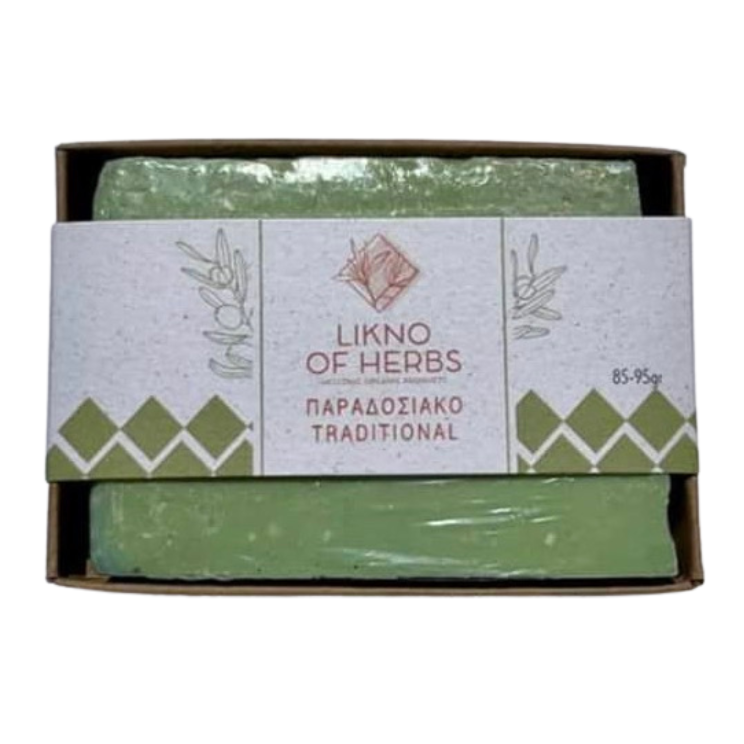 Traditional Herbal Olive Oil Soap by Likno of Herbs