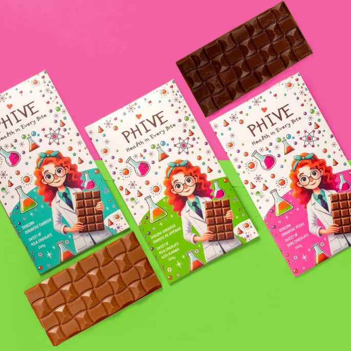 PHIVE Milk Chocolate with Whole Almonds – Sugar Free