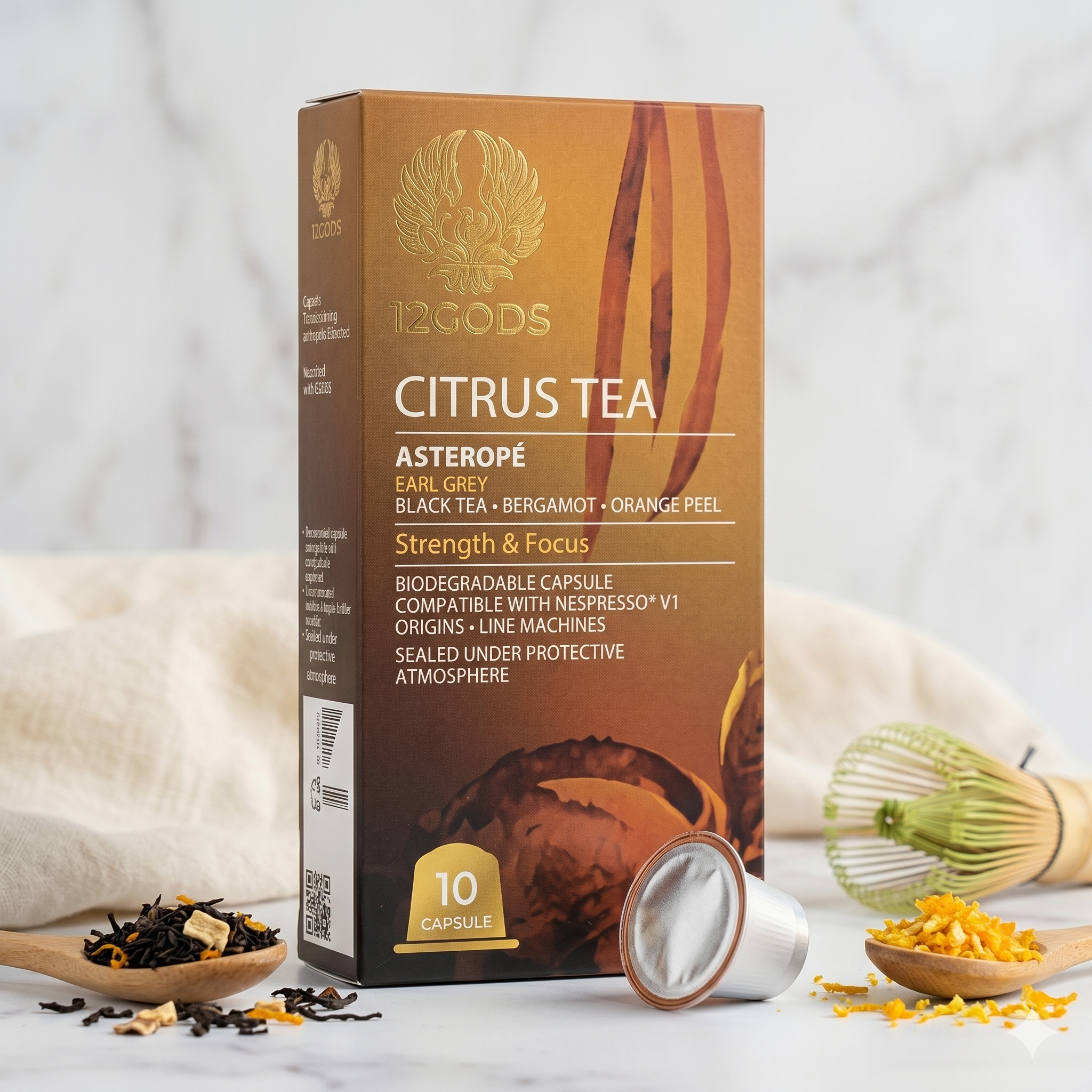 Asterope Black Tea with Bergamot – Energy Blend