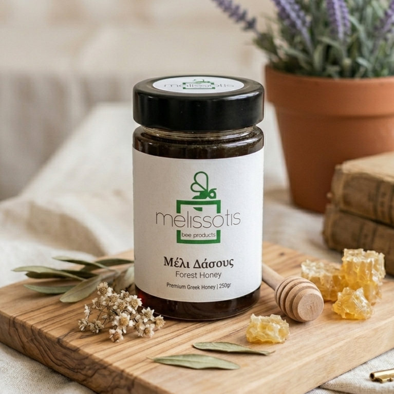 Melissotis Greek Forest Honey – 250g