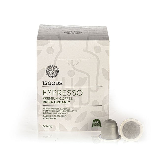Rubia Organic Espresso Coffee Capsules