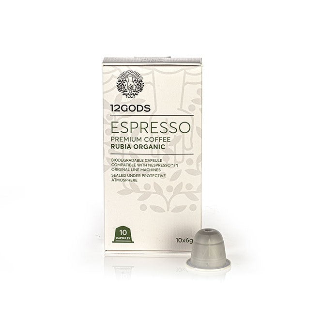 Rubia Organic Espresso Coffee Capsules