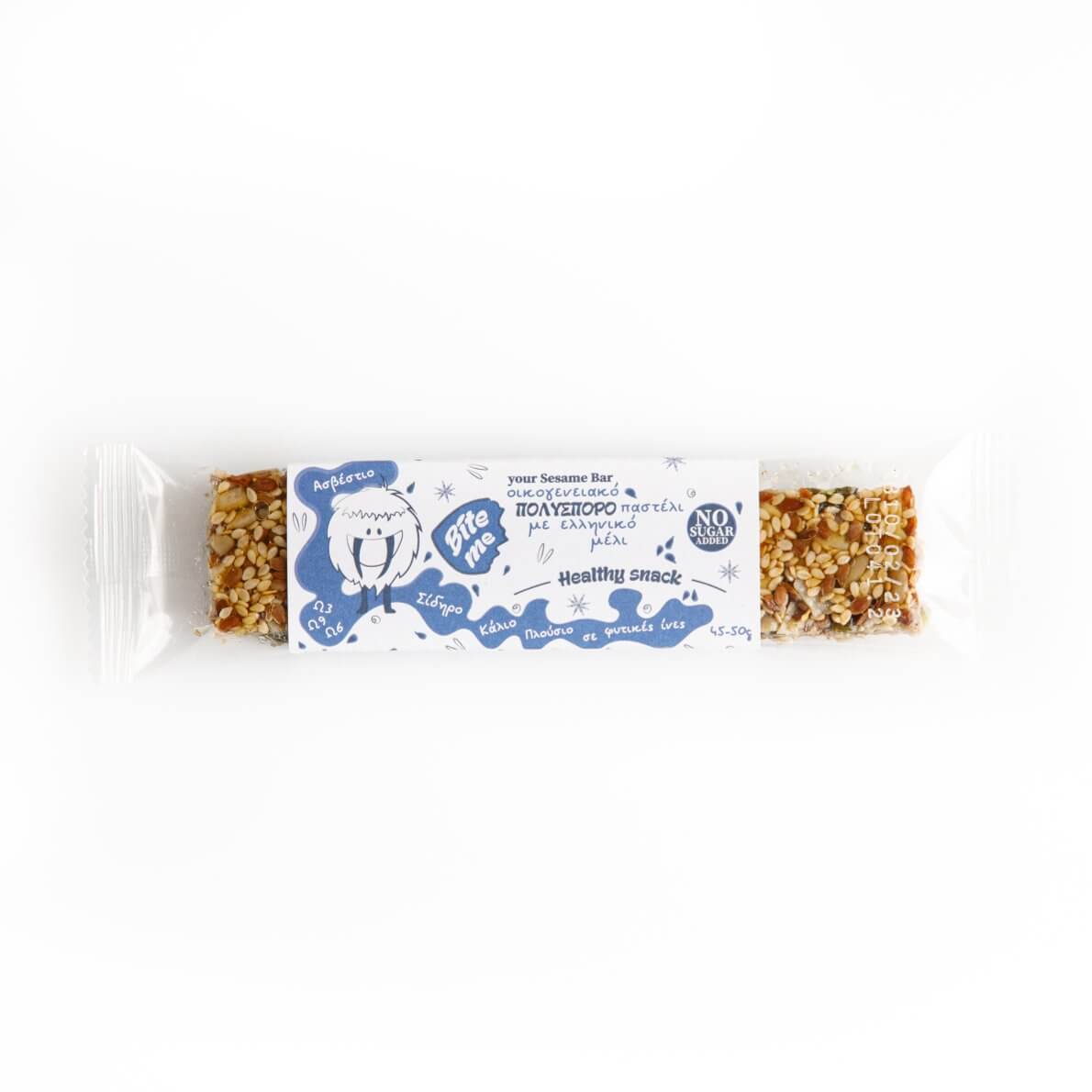 Alabasinis Honey Bar with Sesame – Natural Energy Snack with Propolis