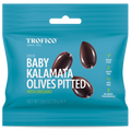 Trofico Greek Baby Kalamata Pitted Olives with Oregano