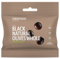 Trofico Greek Black Natural Whole Olives with Oregano