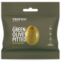 Trofico Greek Green Pitted Olives with Oregano
