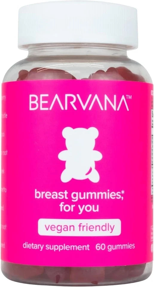 BEARVANA Breast Gummies for Women Support Organic Balance and Confidence